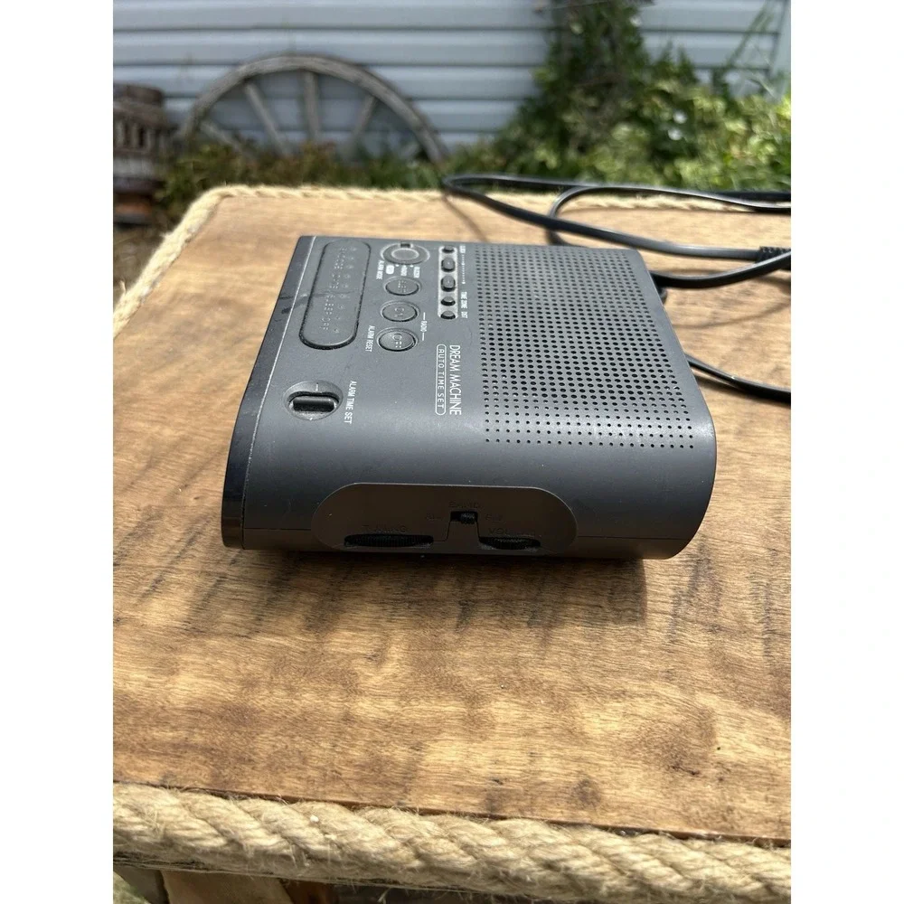 Sony ICF-C218 Dream Machine Auto Time Set AM/FM Alarm Clock Radio Tested
